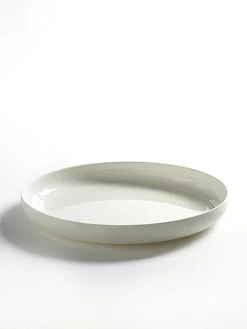 Serax Base Hoog Dinerbord ø 24 Cm Hoogte 3 Cm Porselein Wit Mat