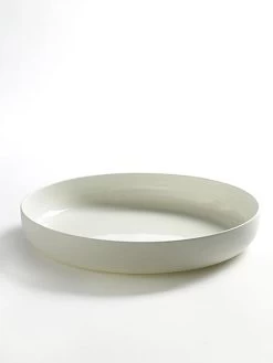 Serax Base Diep Bord ø 28 Cm Hoogte 4,5 Cm Porselein Wit Mat