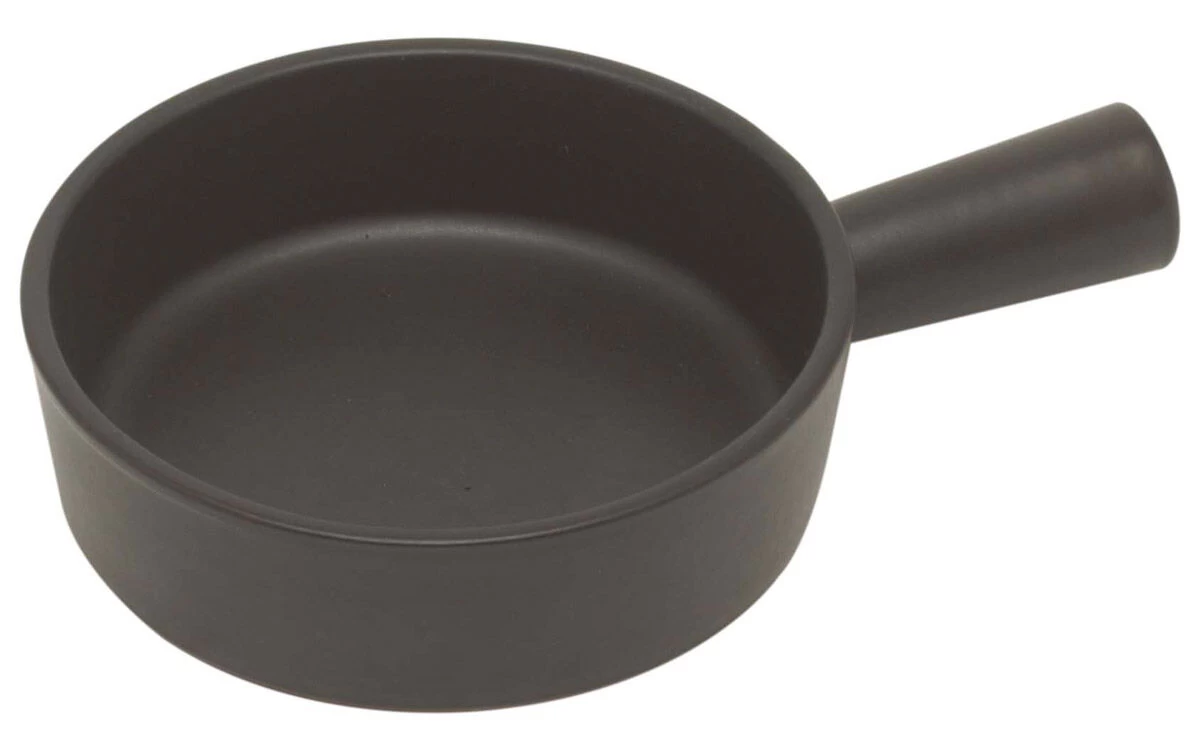 Serax Surface By Sergio Herman Pan ø 14 Cm Zwart Terracotta