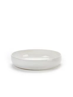 Serax Base Diep Bord ø 20 Cm Hoogte 4,5 Cm Porselein Wit Geglazuurd