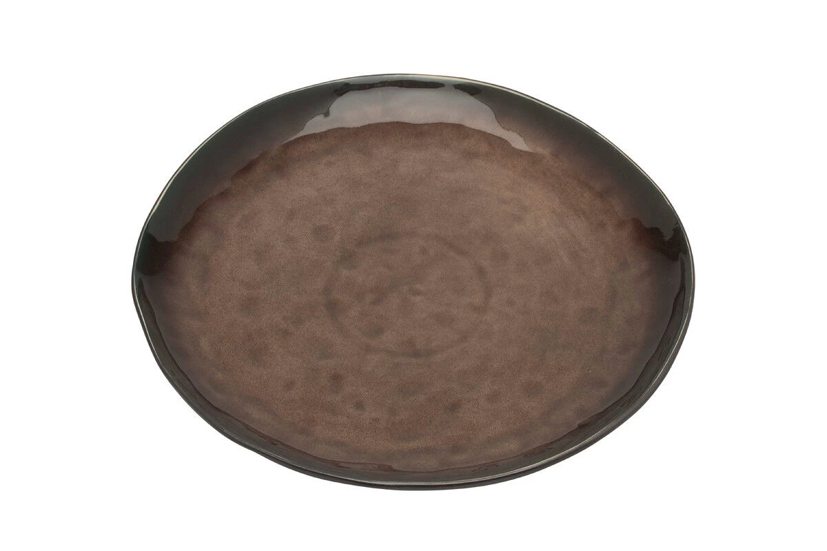 Serax Pure Serveerbord ø 34 Cm Keramiek Bruin