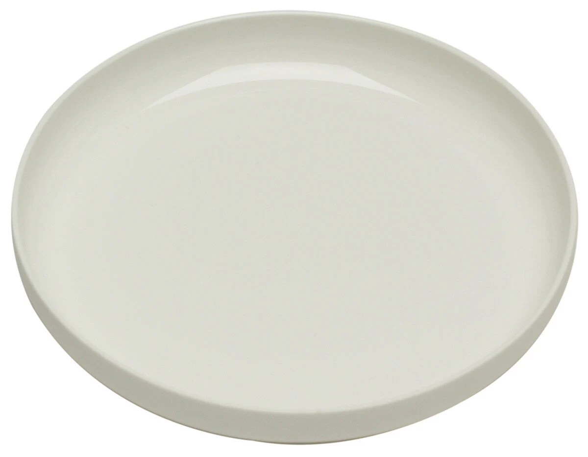 Serax Base Hoog Ontbijtbord ø 20 Cm Hoogte 3 Cm Porselein Wit Mat