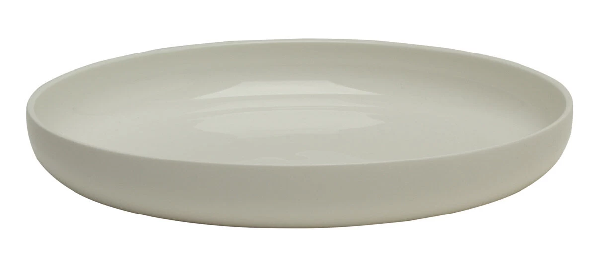 Serax Base Hoog Bord ø 20 Cm Hoogte 3 Cm Porselein Wit Glanzend