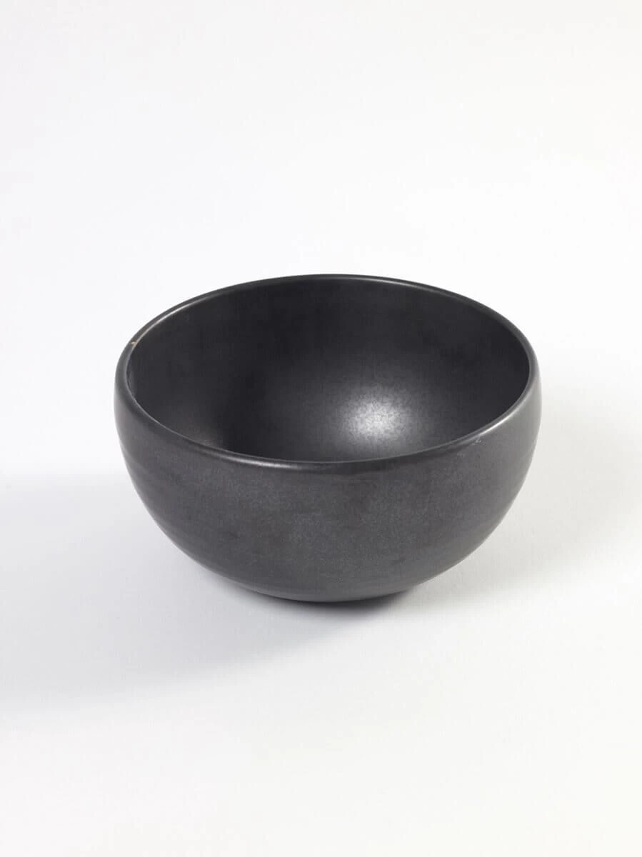 Serax Pure Kom 14,5 Cm Aardewerk Zwart
