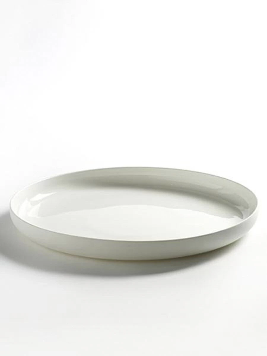 Serax Base Hoog Dinerbord ø 32 Cm Hoogte 3 Cm Porselein Wit Mat