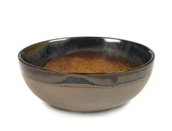 Serax Surface By Sergio Herman Kom ø 13 Cm Rusty Brown