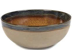 Serax Surface By Sergio Herman Kom L Rond ø 23,5 Cm Rusty Br