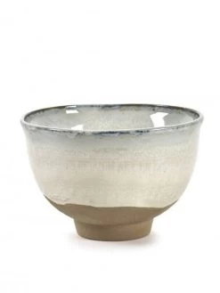 Serax Merci Meal X3 Kom No 2 Large ø 15 Cm Aardewerk Gebroken Wit/bruin