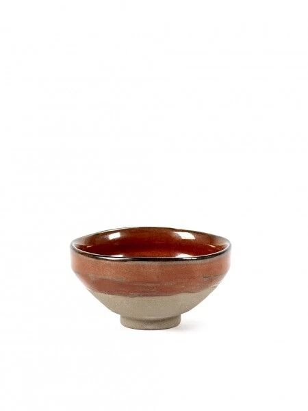 Serax Merci Meal X3 Kom No 3 Small ø 9 Cm Aardewerk Rood/bruin