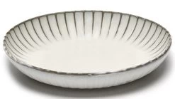 Serax INKU By Sergio Herman Serveerschaal S ø 27 Cm H 5 Cm Aardewerk Wit