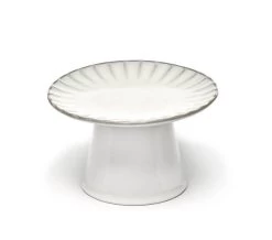 Serax INKU By Sergio Herman Taartplateau S ø 15 Cm H 9 Cm Aardewerk Wit