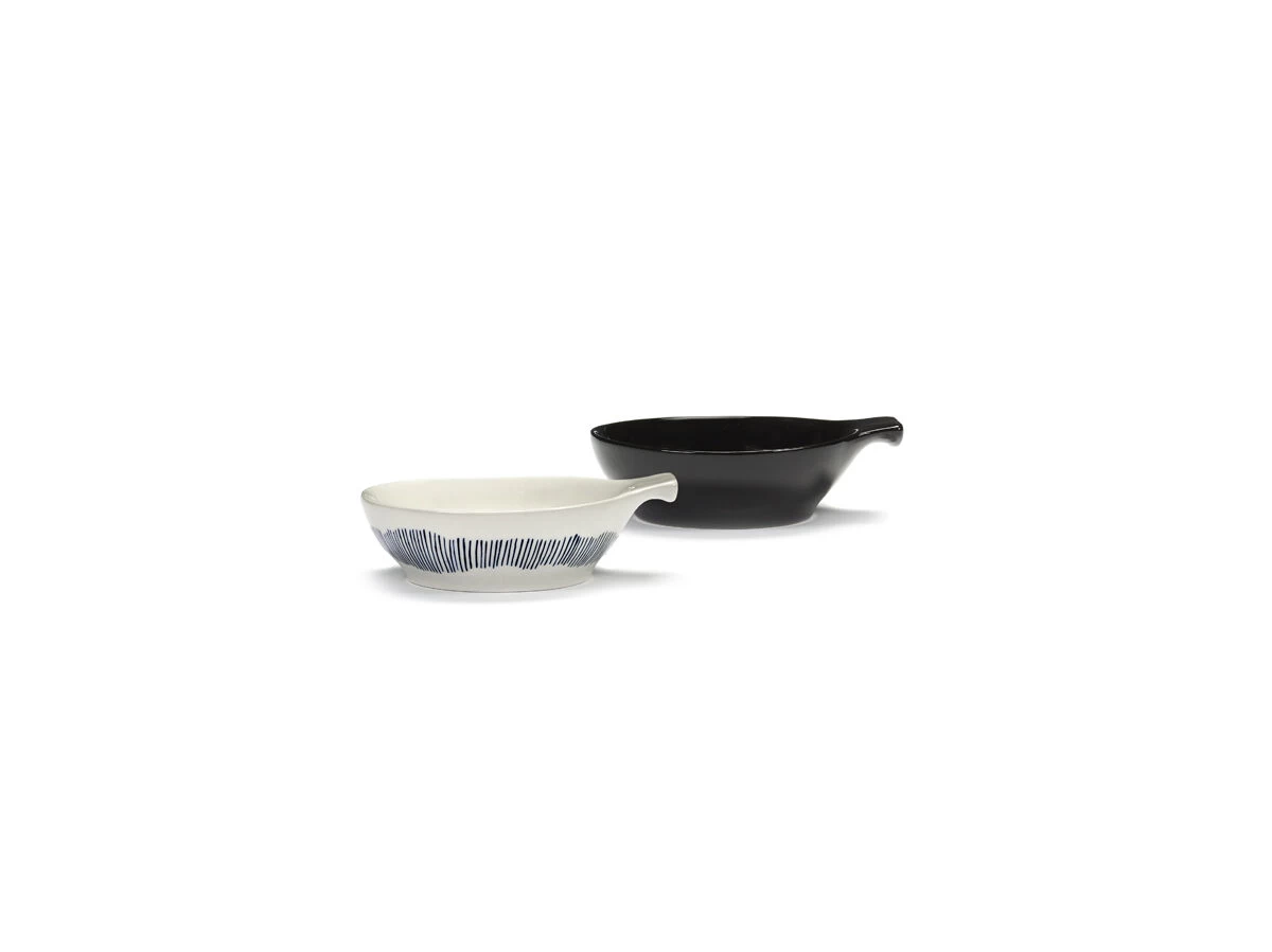 Serax Feast By Ottolenghi Tapasbord L ø 11 Cm H 3,5 Cm Aardewerk Black - Afbeelding 2