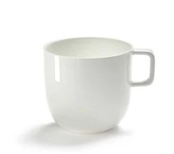 Serax Base Koffiekop 280 Ml ø 8 Hoogte 7,5 Cm Porselein Wit Glanzend