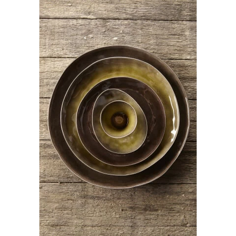 Serax Pure Serveerbord Ovaal ø 28 Cm Keramiek Bruin - Afbeelding 2