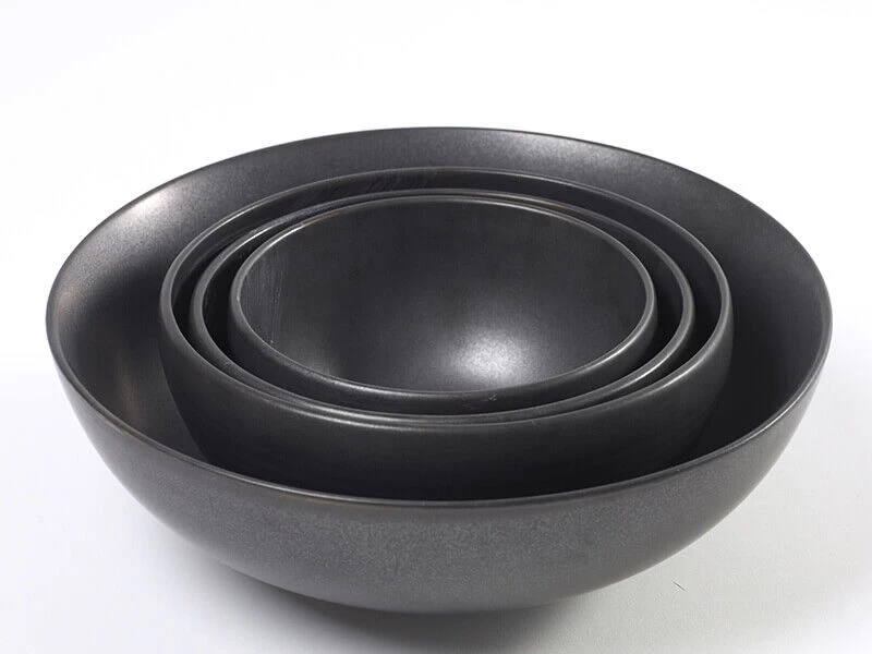 Serax Pure Kom ø 17.5 X H8 Cm Keramiek Zwart - Afbeelding 2