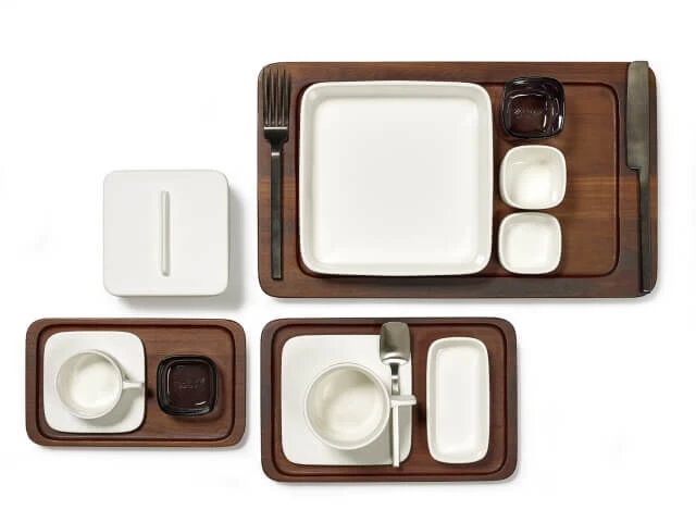 Serax HEII Marcel Wolterinck Bord Vierkant 28 X 28 Cm Porselein Wit - Afbeelding 3